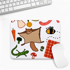 Forest Friends T- Shirt Cottage Friends Post 2 T- Shirt Small Mousepad by ZUXUMI