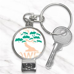 Power Of The Bonsai T-shirtpower Of The Bonsai T-shirt Nail Clippers Key Chain by EnriqueJohnson