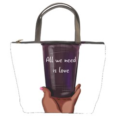 All You Need Is Love 1 Bucket Bag by SychEva