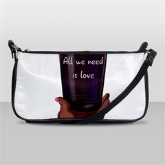 All You Need Is Love 1 Shoulder Clutch Bag by SychEva