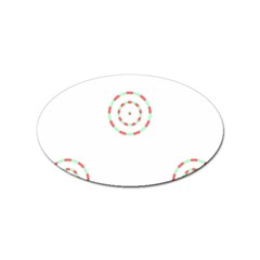 Archer Vector Art T- Shirt Archer Vector Art T- Shirt Sticker Oval (100 Pack)
