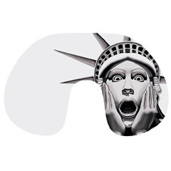 Funny Statue Of Liberty Parody Travel Neck Pillow