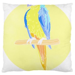 Bird Lover T- Shirtbird T- Shirt (25) Standard Premium Plush Fleece Cushion Case (one Side)