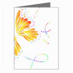 Butterfly Design T- Shirtbutterfly T- Shirt (1) Greeting Card