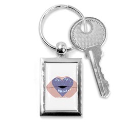 Lips -18 Key Chain (rectangle) by SychEva