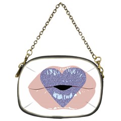 Lips -18 Chain Purse (one Side) by SychEva