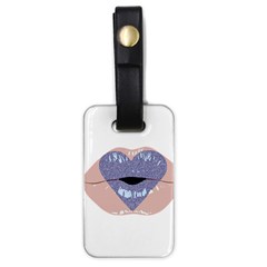 Lips -18 Luggage Tag (one Side) by SychEva