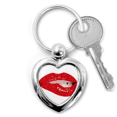 Lips -25 Key Chain (heart)