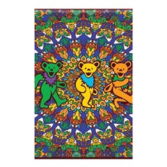 Grateful Dead Pattern Shower Curtain 48  X 72  (small)  by Sarkoni