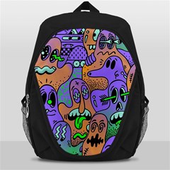 Trippy Aesthetic Halloween Backpack Bag