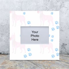 Great Dane T- Shirt Great Dane Dog Pattern T- Shirt White Box Photo Frame 4  X 6 