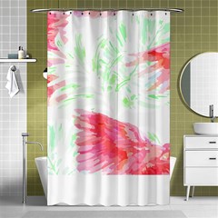 Hawaii T- Shirt Hawaii Akahai Pattern T- Shirt Shower Curtain 48  X 72  (small) 