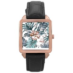 Hawaii T- Shirt Hawaii Hope Flowers Trend T- Shirt Rose Gold Leather Watch  by EnriqueJohnson