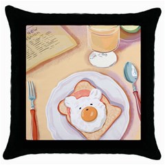 ??????? Throw Pillow Case (black) by SychEva