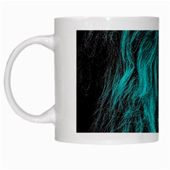 Angry Male Lion Predator Carnivore White Mug by uniart180623