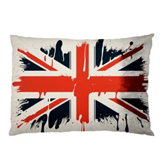 Union Jack England Uk United Kingdom London Pillow Case (two Sides) by uniart180623