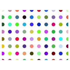 Circle Pattern(1) Premium Plush Fleece Blanket (extra Small) by Ket1n9