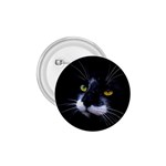 Face Black Cat 1.75  Buttons Front