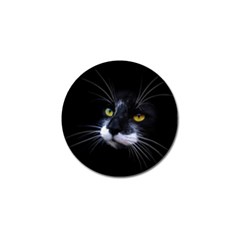 Face Black Cat Golf Ball Marker (10 Pack) by Ket1n9