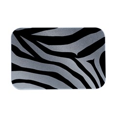 White Tiger Skin Open Lid Metal Box (silver)   by Ket1n9