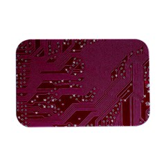 Pink Circuit Pattern Open Lid Metal Box (silver)   by Ket1n9