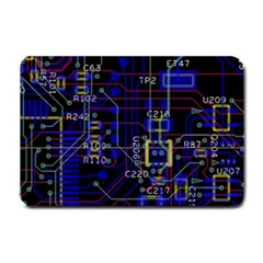 Technology Circuit Board Layout Small Doormat by Ket1n9