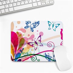 Butterfly Vector Art Small Mousepad by Ket1n9