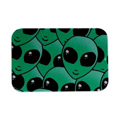 Art Alien Pattern Open Lid Metal Box (silver)   by Ket1n9