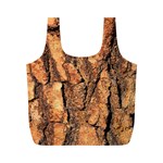 Bark Texture Wood Large Rough Red Wood Outside California Full Print Recycle Bag (M) Back