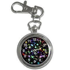 Christmas-star-gloss-lights-light Key Chain Watches by Grandong