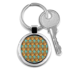 Owl Bird Pattern Key Chain (round) by Grandong