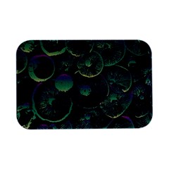 Psychedelic Mushrooms Background Open Lid Metal Box (silver)   by Ravend