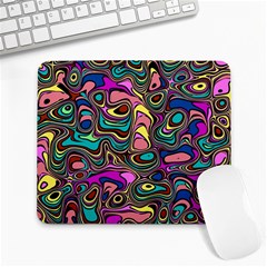 Bending Rotate Distort Waves Large Mousepad by Ravend