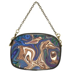 Pattern Psychedelic Hippie Abstract Chain Purse (one Side) by Ravend