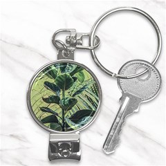 Botanical Tropical Motif Photo Art Nail Clippers Key Chain by dflcprintsclothing