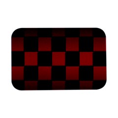 Black And Red Backgrounds- Open Lid Metal Box (silver)   by Amaryn4rt