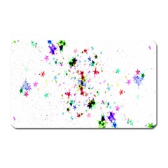 Star-structure-many-repetition- Magnet (rectangular) by Amaryn4rt