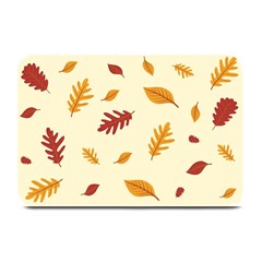 Leaves Autumn Fall Background Plate Mats