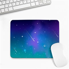 Stars Sky Cosmos Galaxy Small Mousepad by Pakjumat