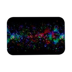 Psychedelic Bubbles Abstract Open Lid Metal Box (silver)   by Modalart