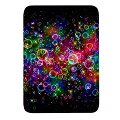 Psychedelic Bubbles Abstract Rectangular Glass Fridge Magnet (4 Pack) by Modalart