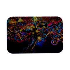 Psychedelic Tree Abstract Psicodelia Open Lid Metal Box (silver)   by Modalart