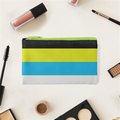 Bigender Flag Copy Cosmetic Bag (xs) by Dutashop