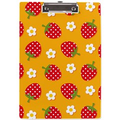 Strawberry A4 Acrylic Clipboard by Dutashop