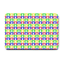 Colorful Seamless Pattern Small Doormat by Amaryn4rt