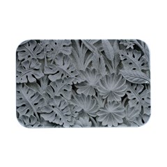 Pattern Motif Decor Open Lid Metal Box (silver)   by Amaryn4rt