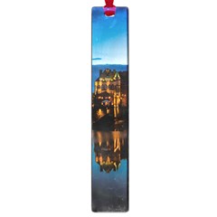 Hamburg City Blue Hour Night Large Book Marks by Amaryn4rt