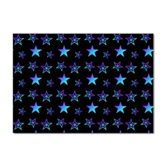 Background Stars Seamless Wallpaper Sticker A4 (10 Pack)