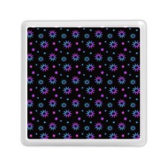 Stars Pattern Art Design Memory Card Reader (square) by Ravend