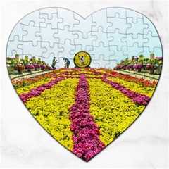 Beautiful Garden Jigsaw Puzzle (heart) by 1212